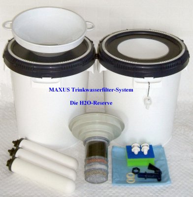 MAXUS Trinkwasser-Filter-System Komplett